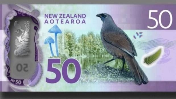 Loài Nấm Vinh Dự được In Trên Mặt Sau Của Tờ Tiền New Zealand