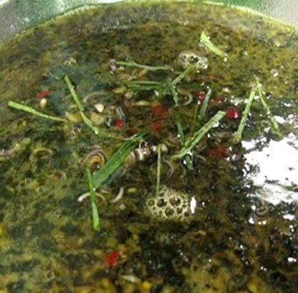 Món ngon với lá cơm kìa